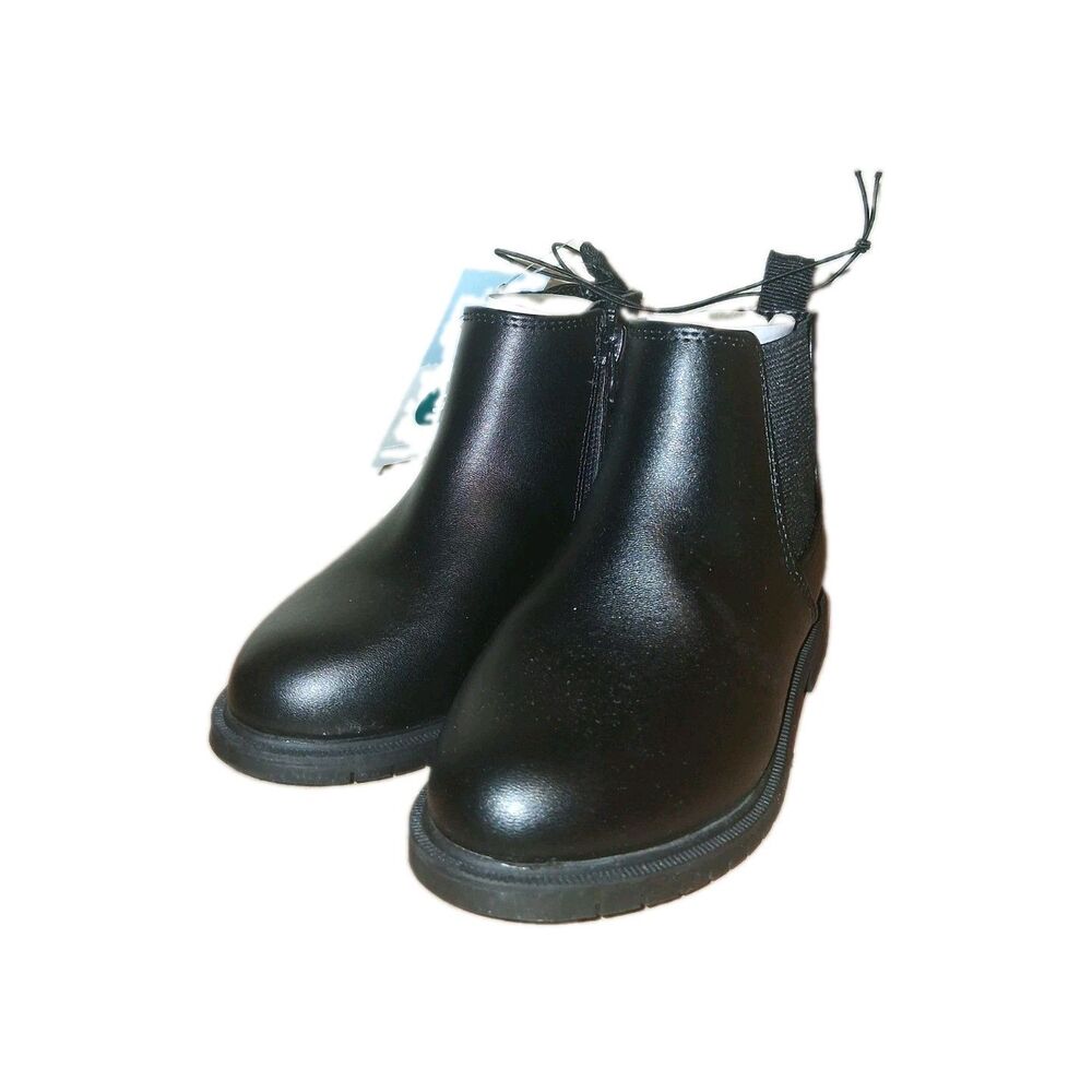 Cat & Jack Toddler Tanner Chelsea Boots - Black Size 9 NWT